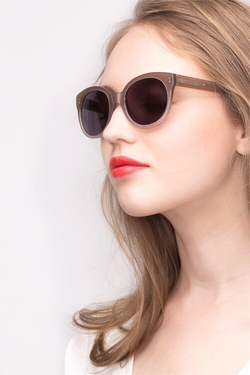 Matilda Brown AcetateSunglass Frames for Women from EyeBuyDirect
