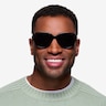 Lima Black AcetateSunglass Frames for Men from EyeBuyDirect