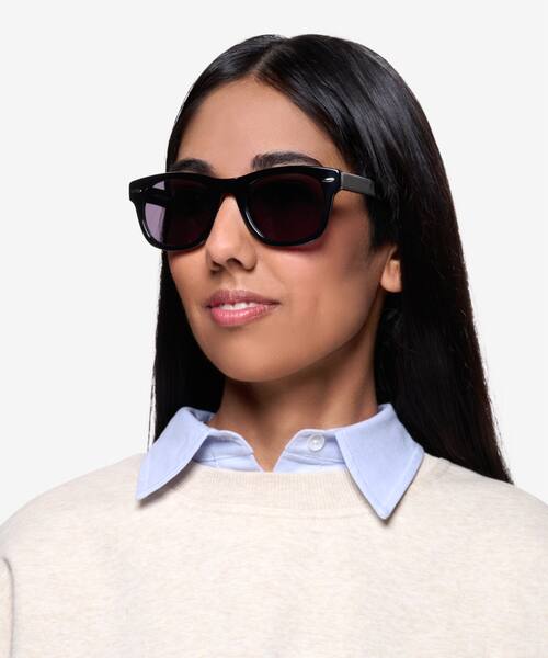 Black Hanoi -  Acetate Sunglasses