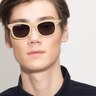 Hanoi Oak AcetateSunglass Frames for Men from EyeBuyDirect