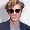Shadow Granite & Rose AcetateSunglass Frames for Men from EyeBuyDirect