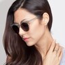 Shadow Striped Mint AcetateSunglass Frames for Women from EyeBuyDirect