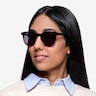 Shadow Jet Black AcetateSunglass Frames for Women from EyeBuyDirect