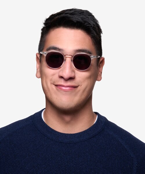 Sun Kyoto Clear AcetateSunglass Frames for Men from EyeBuyDirect