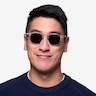 Sun Kyoto Clear AcetateSunglass Frames for Men from EyeBuyDirect