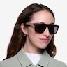 Sergi Black Yellow AcétateSoleil de Lunette de vue pour Femmes d'EyeBuyDirect