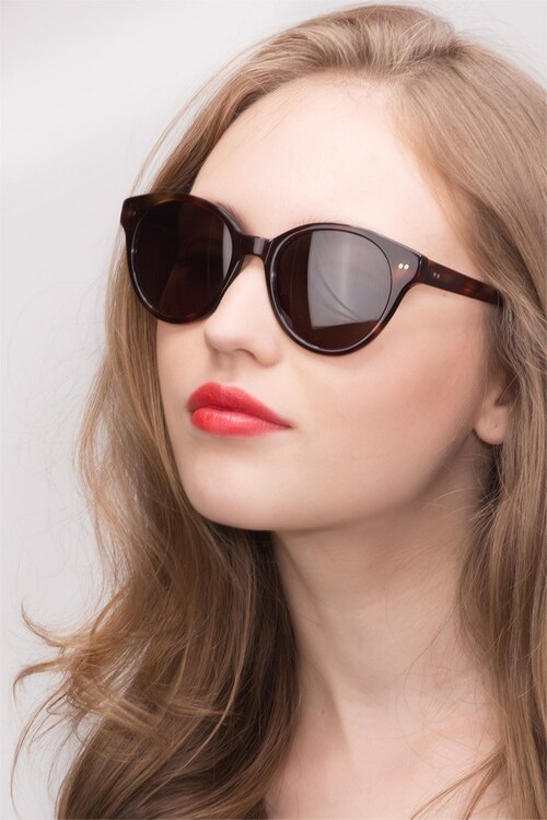 Angie Tortoise AcetateSunglass Frames for Women from EyeBuyDirect