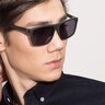 Perth Vert Mat AcétateSoleil de Lunette de vue pour Hommes d'EyeBuyDirect