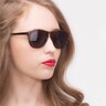 Silt Brown AcetateSunglass Frames for Women from EyeBuyDirect