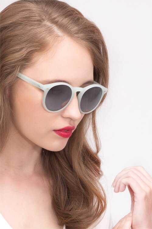 Decadent Light Green AcetateSunglass Frames for Women from EyeBuyDirect