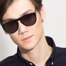 Catalonia Black AcetateSunglass Frames for Men from EyeBuyDirect