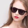 Catalonia Black AcetateSunglass Frames for Women from EyeBuyDirect
