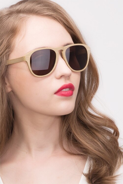 Phased Yellow AcetateSunglass Frames for Women from EyeBuyDirect