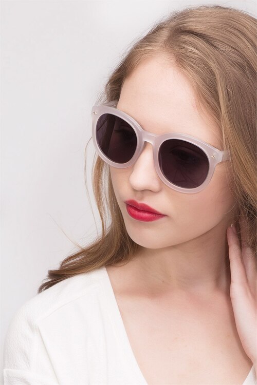 Paige White AcetateSunglass Frames for Women from EyeBuyDirect