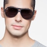 Americana Matte Black AcetateSunglass Frames for Men from EyeBuyDirect