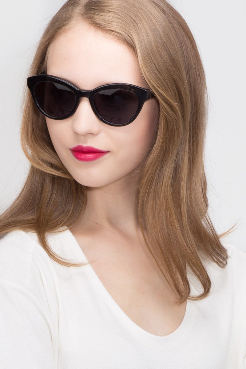 Velour - Cat Eye Gray Frame Sunglasses For Women | Eyebuydirect