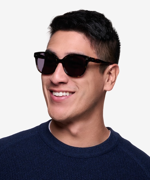 Lune Noire Tortoise AcetateSunglass Frames for Men from EyeBuyDirect