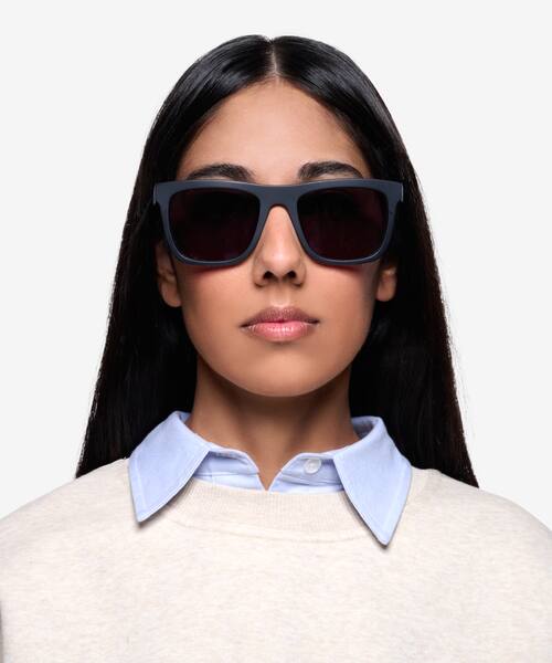 Matte Black Virtual -  Acétate Sunglasses