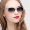 Calypso Blue AcetateSunglass Frames for Women from EyeBuyDirect