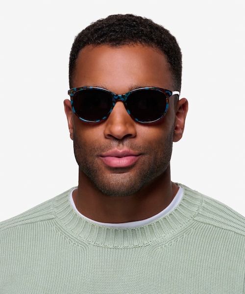 Calypso Floral AcetateSunglass Frames for Men from EyeBuyDirect