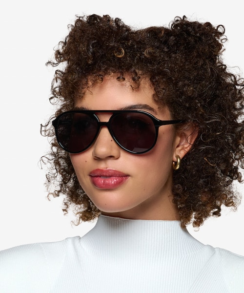 Jakarta Black AcetateSunglass Frames for Women from EyeBuyDirect
