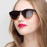 Sunset Black PlasticSunglass Frames for Women from EyeBuyDirect