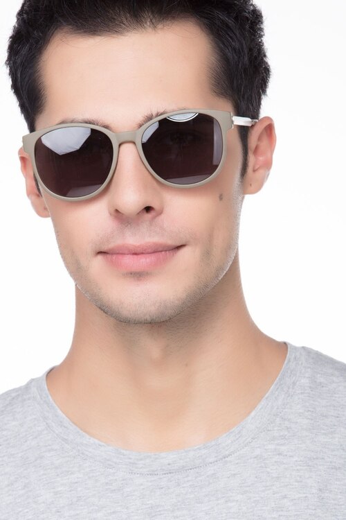 Terracotta Dark Green PlasticSunglass Frames for Men from EyeBuyDirect