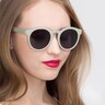 Oasis Pistachio PlasticSunglass Frames for Women from EyeBuyDirect