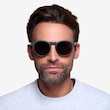 Taylor Matte Green PlasticSunglass Frames for Men from EyeBuyDirect