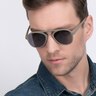Chips Light Green PlasticSunglass Frames for Men from EyeBuyDirect