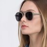 Chips Light Green PlasticSunglass Frames for Women from EyeBuyDirect
