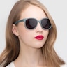 Dundee Matte Green PlasticSunglass Frames for Women from EyeBuyDirect