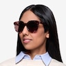 Elena Fleuries PlastiqueSoleil de Lunette de vue pour Femmes d'EyeBuyDirect