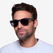 Malibu Matte Black AcetateSunglass Frames for Men from EyeBuyDirect