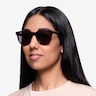 Tempest Purple Brown AcetateSunglass Frames for Women from EyeBuyDirect