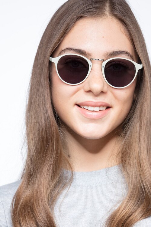 Millenium Light Green PlasticSunglass Frames for Women from EyeBuyDirect