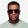 Meadow Black PlasticSunglass Frames for Men from EyeBuyDirect
