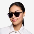 Meadow Black PlasticSunglass Frames for Women from EyeBuyDirect