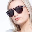 Meadow Navy PlasticSunglass Frames for Women from EyeBuyDirect