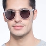 Meadow Clear PlasticSunglass Frames for Men from EyeBuyDirect