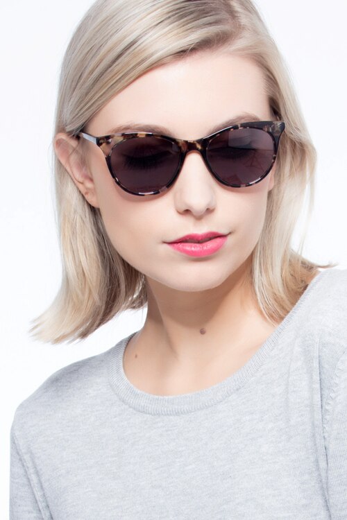 Cartel Tortoise PlasticSunglass Frames for Women from EyeBuyDirect