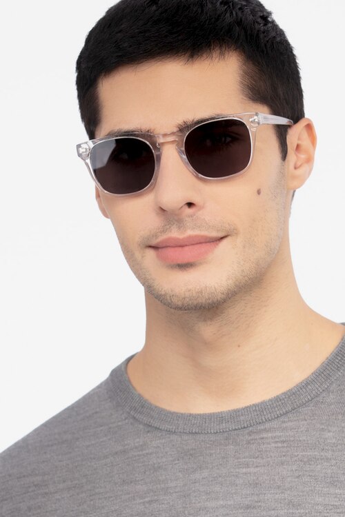 Daikon Clear AcetateSunglass Frames for Men from EyeBuyDirect