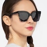 Intrigue Black Leopard AcetateSunglass Frames for Women from EyeBuyDirect