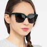 Intrigue Green Leopard AcetateSunglass Frames for Women from EyeBuyDirect