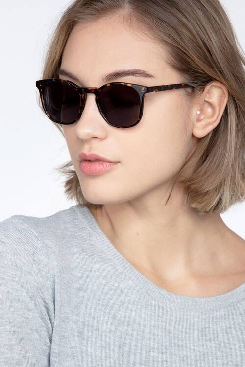 Dark Tortoise Safari -  Acetate Sunglasses