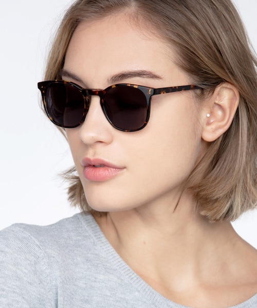 Safari Dark Tortoise AcetateSunglass Frames for Women from EyeBuyDirect