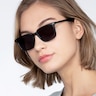 Luck Black AcetateSunglass Frames for Women from EyeBuyDirect