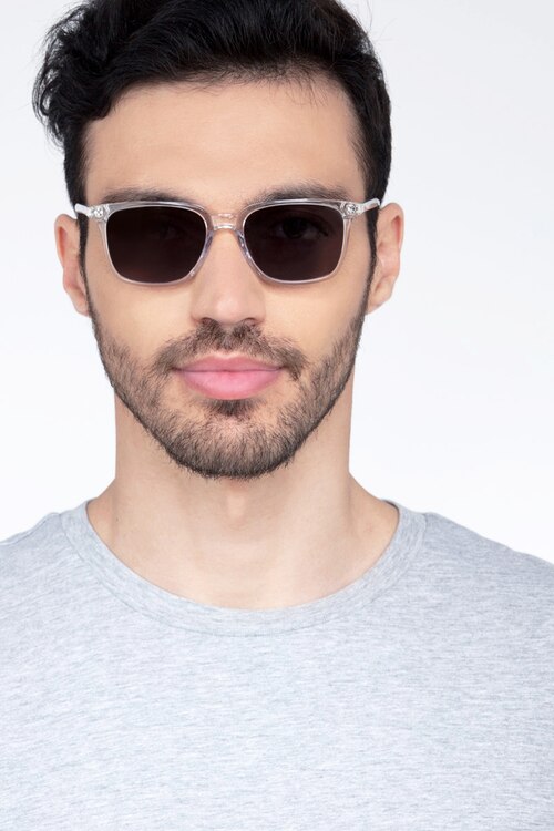 Luck Clear AcetateSunglass Frames for Men from EyeBuyDirect