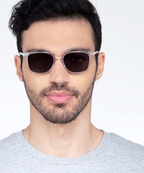 Luck Clear AcetateSunglass Frames for Men from EyeBuyDirect