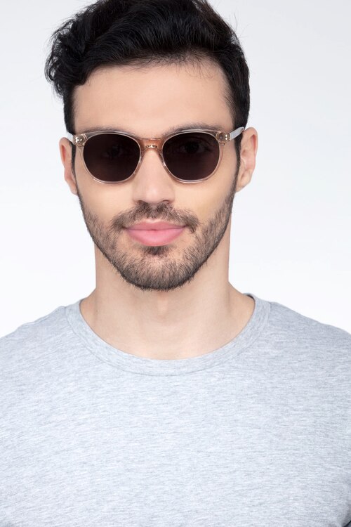 Sol Champagne AcetateSunglass Frames for Men from EyeBuyDirect